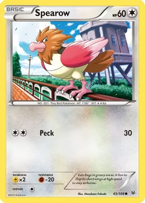 Spearow from XY - Roaring Skies