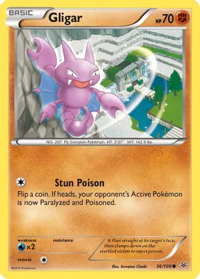 Gligar from XY - Roaring Skies