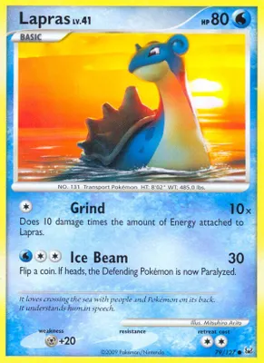 Lapras from Platinum