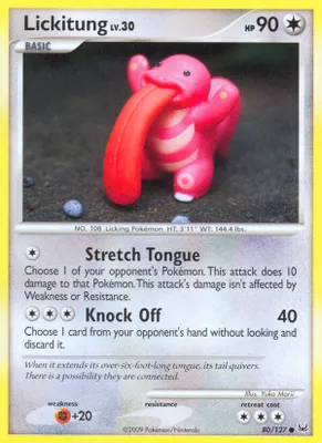 Lickitung from Platinum