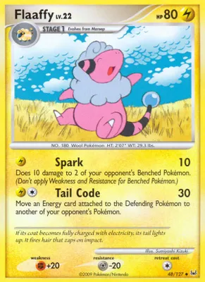 Flaaffy from Platinum