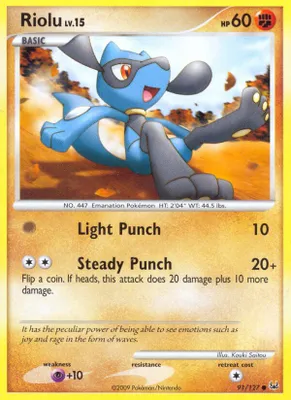 Riolu from Platinum