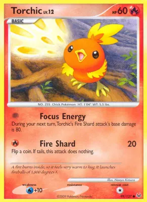 Torchic from Platinum