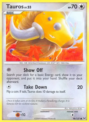 Tauros from Platinum