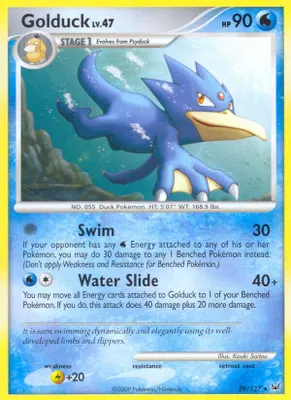 Golduck from Platinum