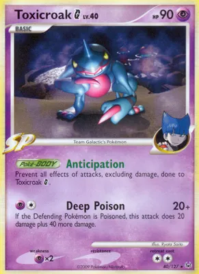 Toxicroak G from Platinum