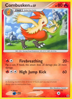 Combusken from Platinum