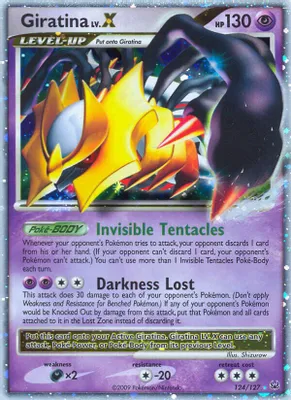 Giratina LV.X from Platinum