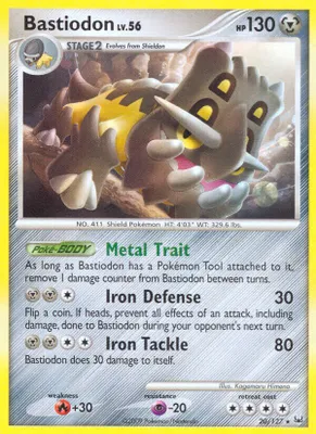 Bastiodon from Platinum