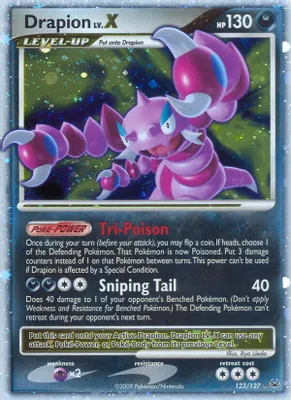 Drapion LV.X from Platinum