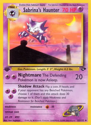 Sabrina's Haunter from Gym Challenge