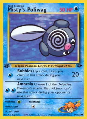 Misty's Poliwag from Gym Challenge