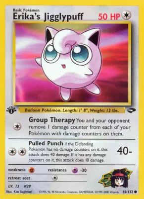 Erika's Jigglypuff from Gym Challenge
