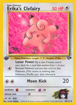 Erika's Clefairy from Gym Challenge