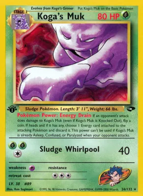 Koga's Muk from Gym Challenge