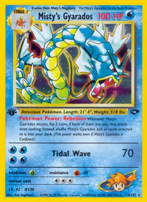 Misty's Gyarados from Gym Challenge