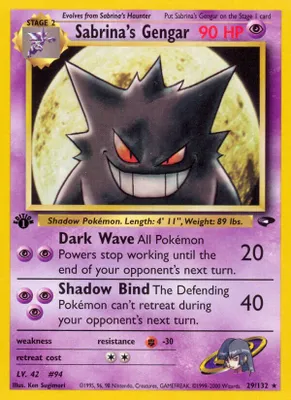 Sabrina's Gengar from Gym Challenge