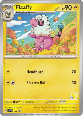 Flaaffy - Pikachu 53 from Battle Academy 2024