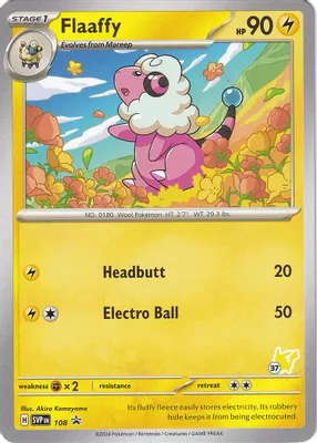 Flaaffy - Pikachu 37 from Battle Academy 2024