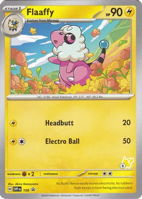 Flaaffy - Pikachu 5 from Battle Academy 2024