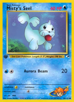 Misty's Seel from Gym Heroes