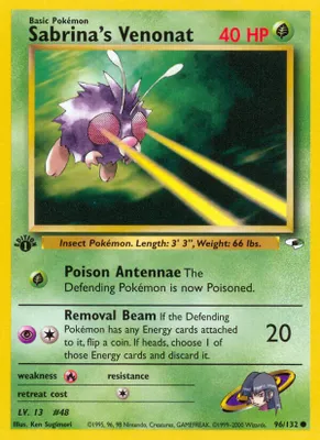 Sabrina's Venonat from Gym Heroes