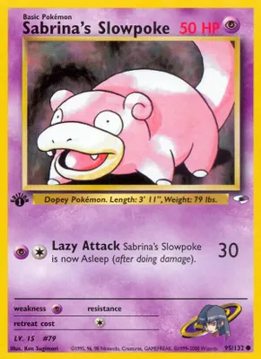 Sabrina's Slowpoke from Gym Heroes