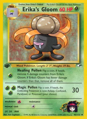 Erika's Gloom (45) from Gym Heroes
