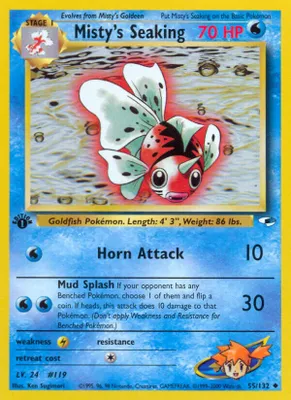 Misty's Seaking from Gym Heroes
