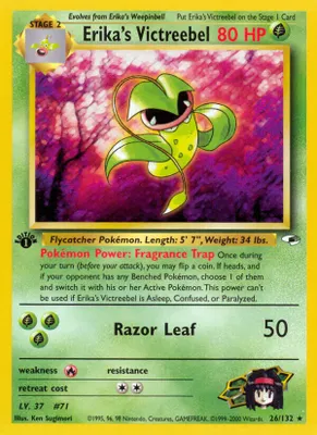 Erika's Victreebel from Gym Heroes