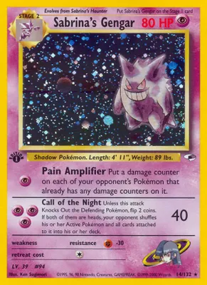 Sabrina's Gengar from Gym Heroes