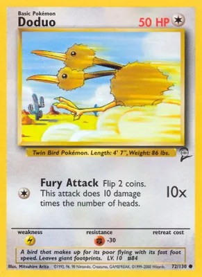 Doduo from Base Set 2