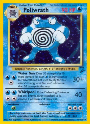 Poliwrath from Base Set 2