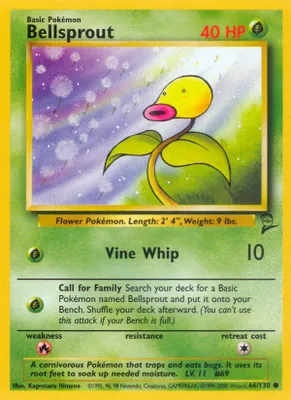 Bellsprout from Base Set 2