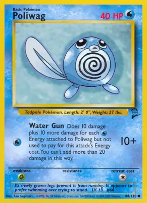 Poliwag from Base Set 2