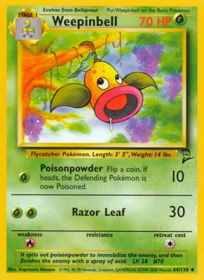 Weepinbell from Base Set 2