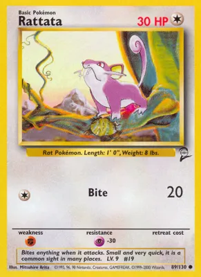 Rattata from Base Set 2