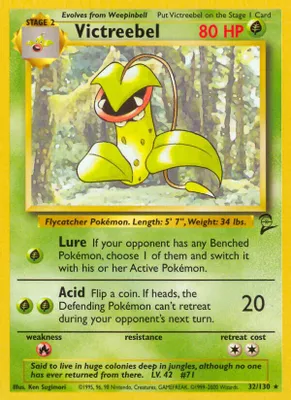 Victreebel from Base Set 2