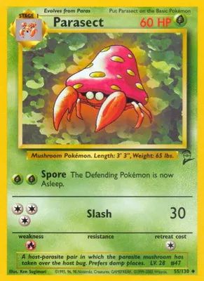 Parasect from Base Set 2