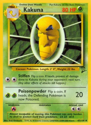 Kakuna from Base Set 2