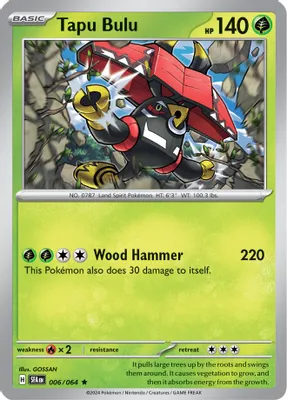 Tapu Bulu - 006/064 from SV: Shrouded Fable