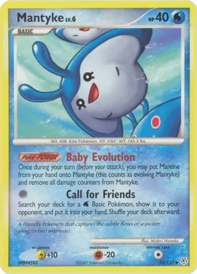 Mantyke from Diamond and Pearl