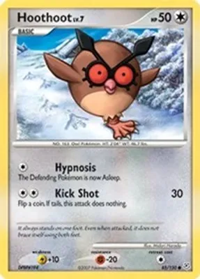 Hoothoot from Diamond and Pearl