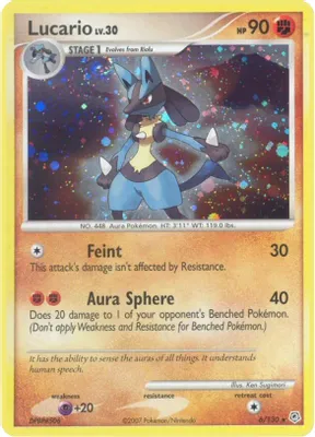 Lucario from Diamond and Pearl
