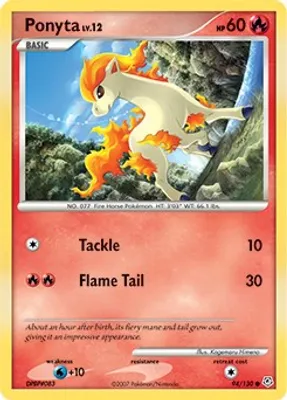 Ponyta from Diamond and Pearl