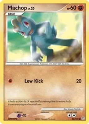 Machop from Diamond and Pearl