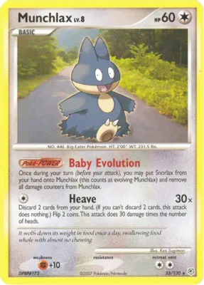 Munchlax from Diamond and Pearl