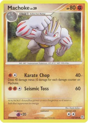 Machoke from Diamond and Pearl