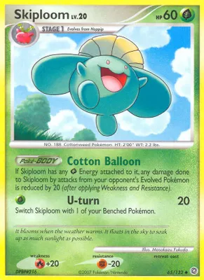 Skiploom from Secret Wonders