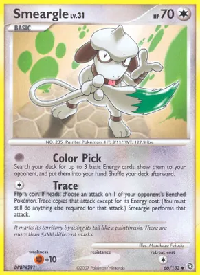 Smeargle from Secret Wonders